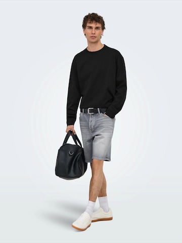 Only & Sons Shirt 'ONSCaspian' in Schwarz
