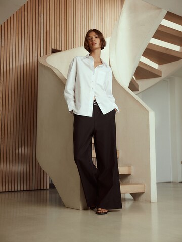 Next Bluse 'N. Premium' in Weiß