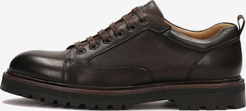 Scarpa stringata di Kazar in marrone: frontale
