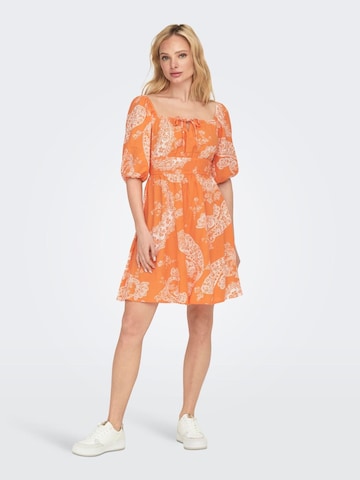 ONLY Jurk 'Bella' in Oranje