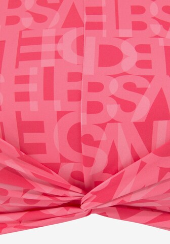 Elbsand Bralette Bikini Top in Pink