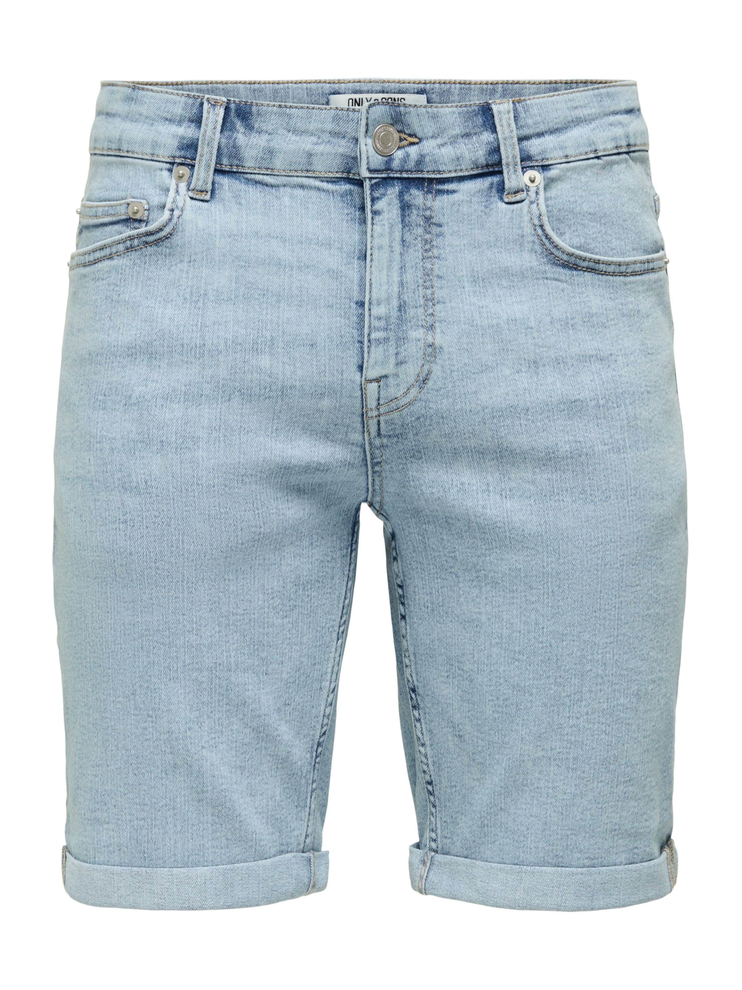 Only & Sons Calças de ganga 'ONSPLY' em azul ganga, Vista do artigo