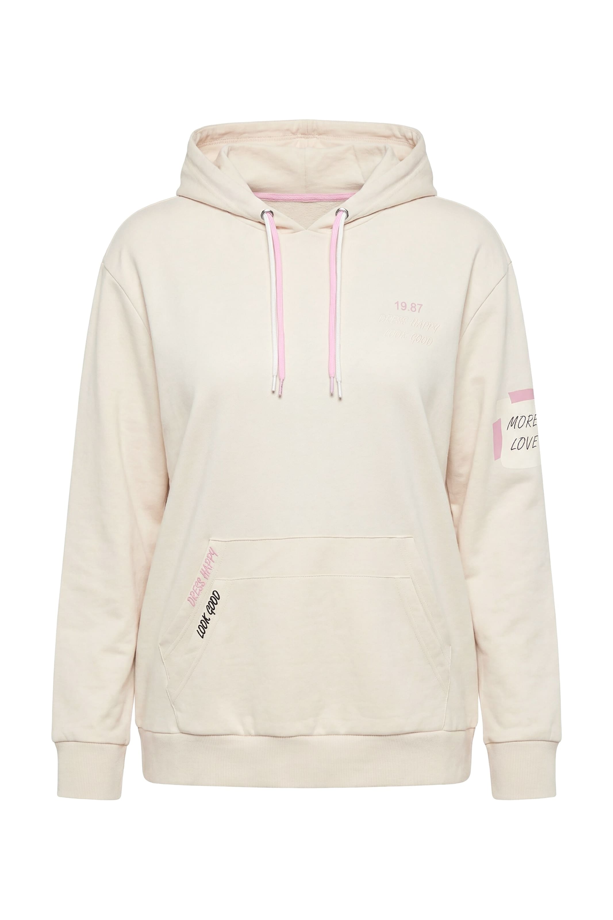 Ulla Popken Sweatshirt in Yellow: front