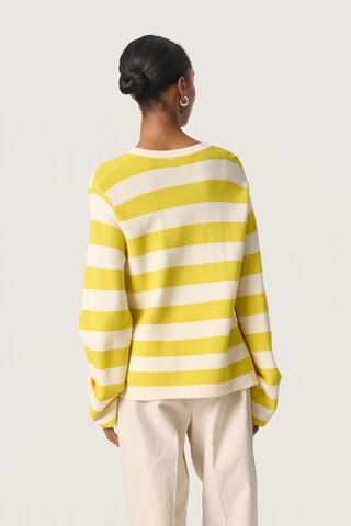 Pull-over 'SLLidya' SOAKED IN LUXURY en jaune