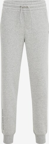 WE Fashion Tapered Broek in Grijs: voorkant