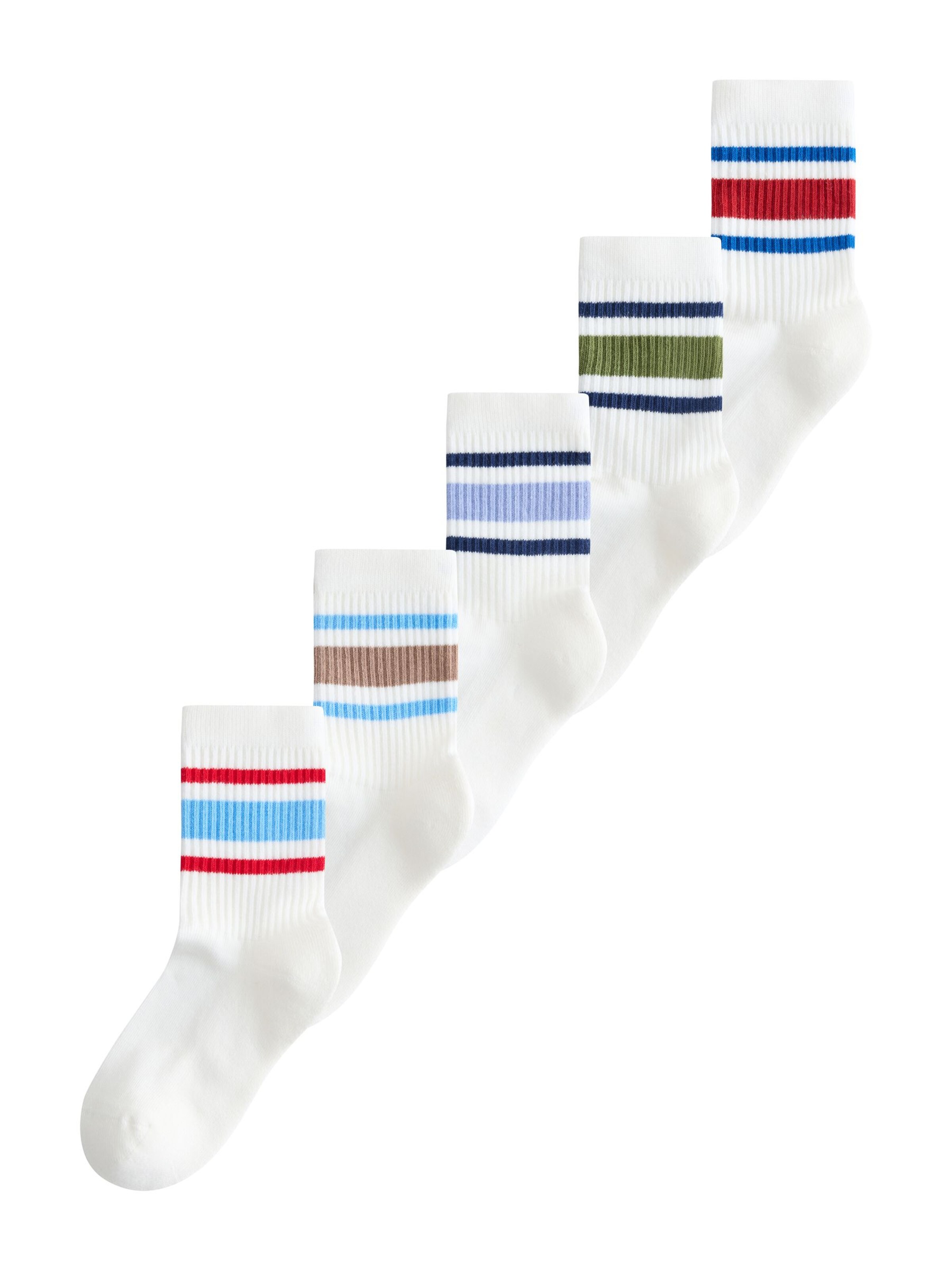 Next Socks in White: front