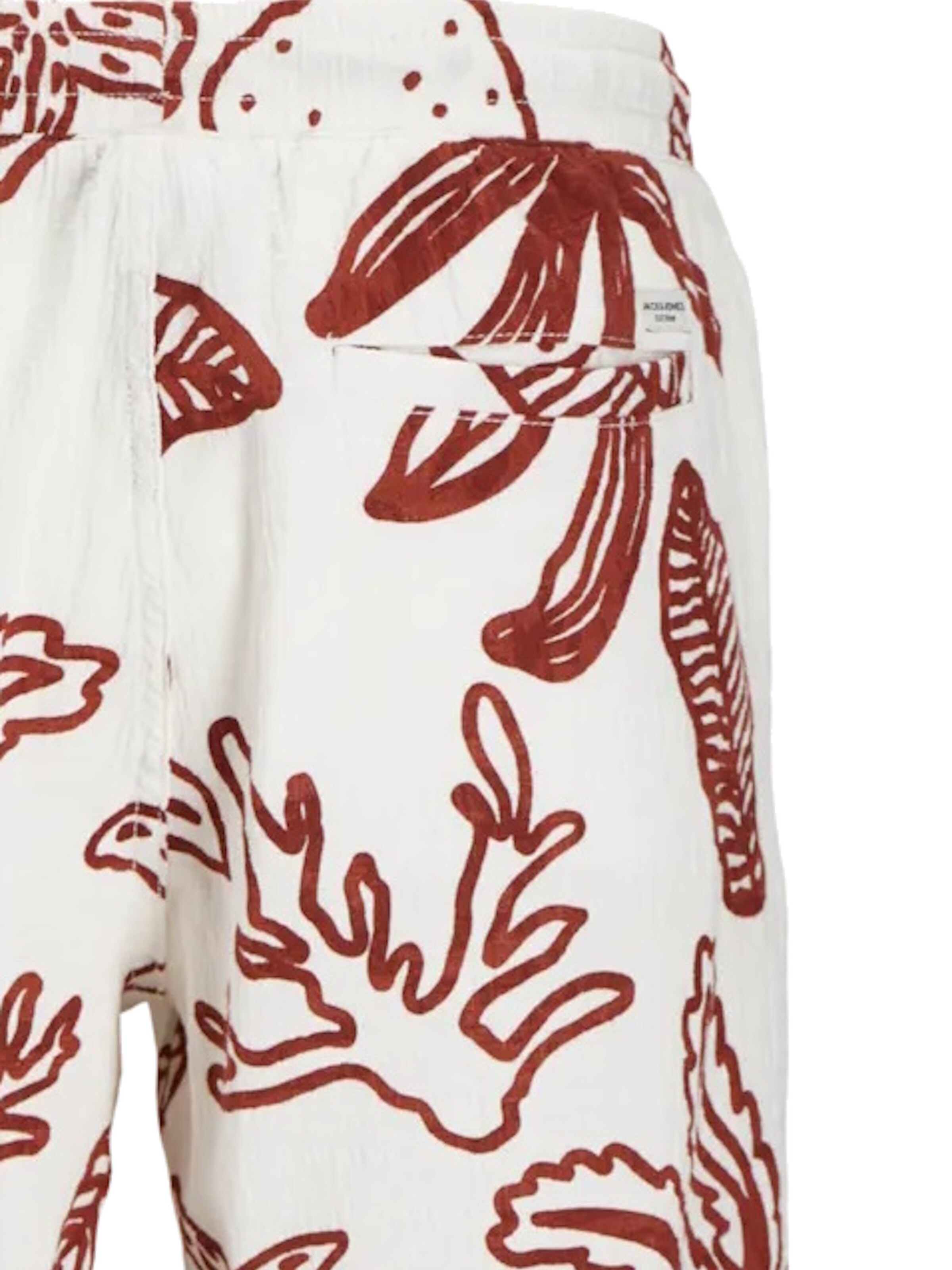 Regular Pantalon 'Jaiden' Jack & Jones Junior en blanc