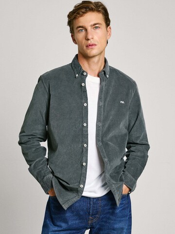 Coupe regular T-Shirt ' MILLER ' Pepe Jeans en gris : devant