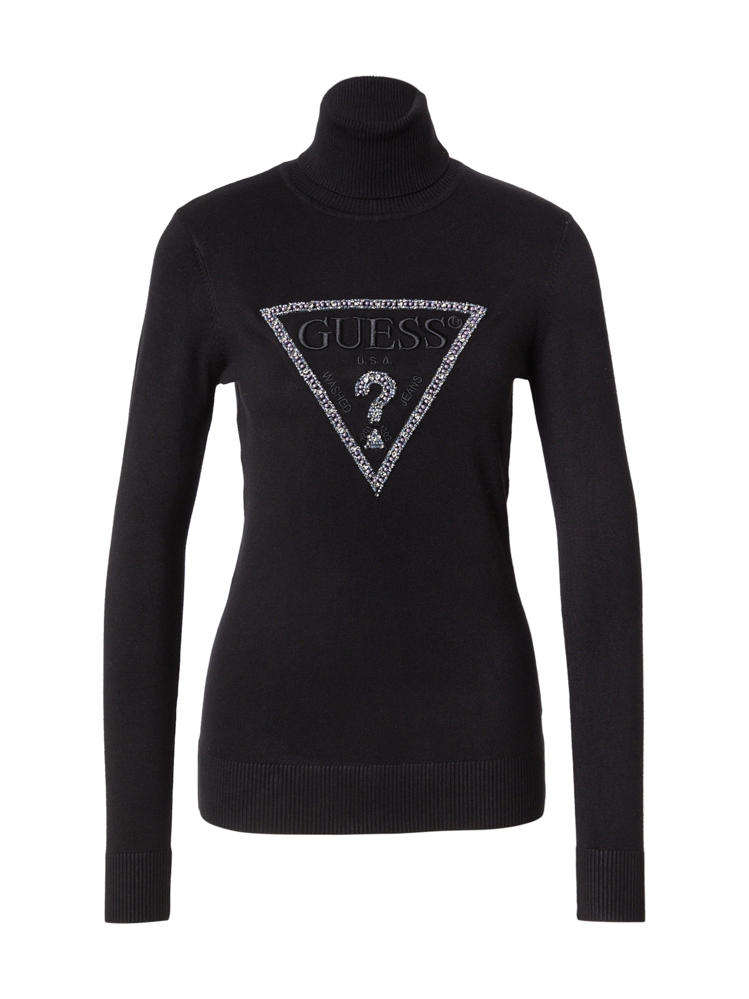GUESS Pulover 'Melanie' | črna barva: sprednja stran