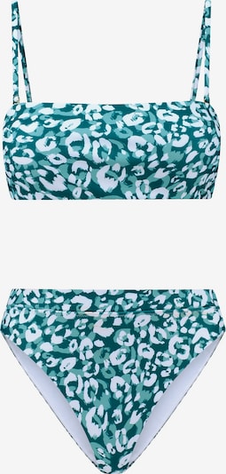 Shiwi Bikini 'Lola' in Emerald / Jade / White, Item view