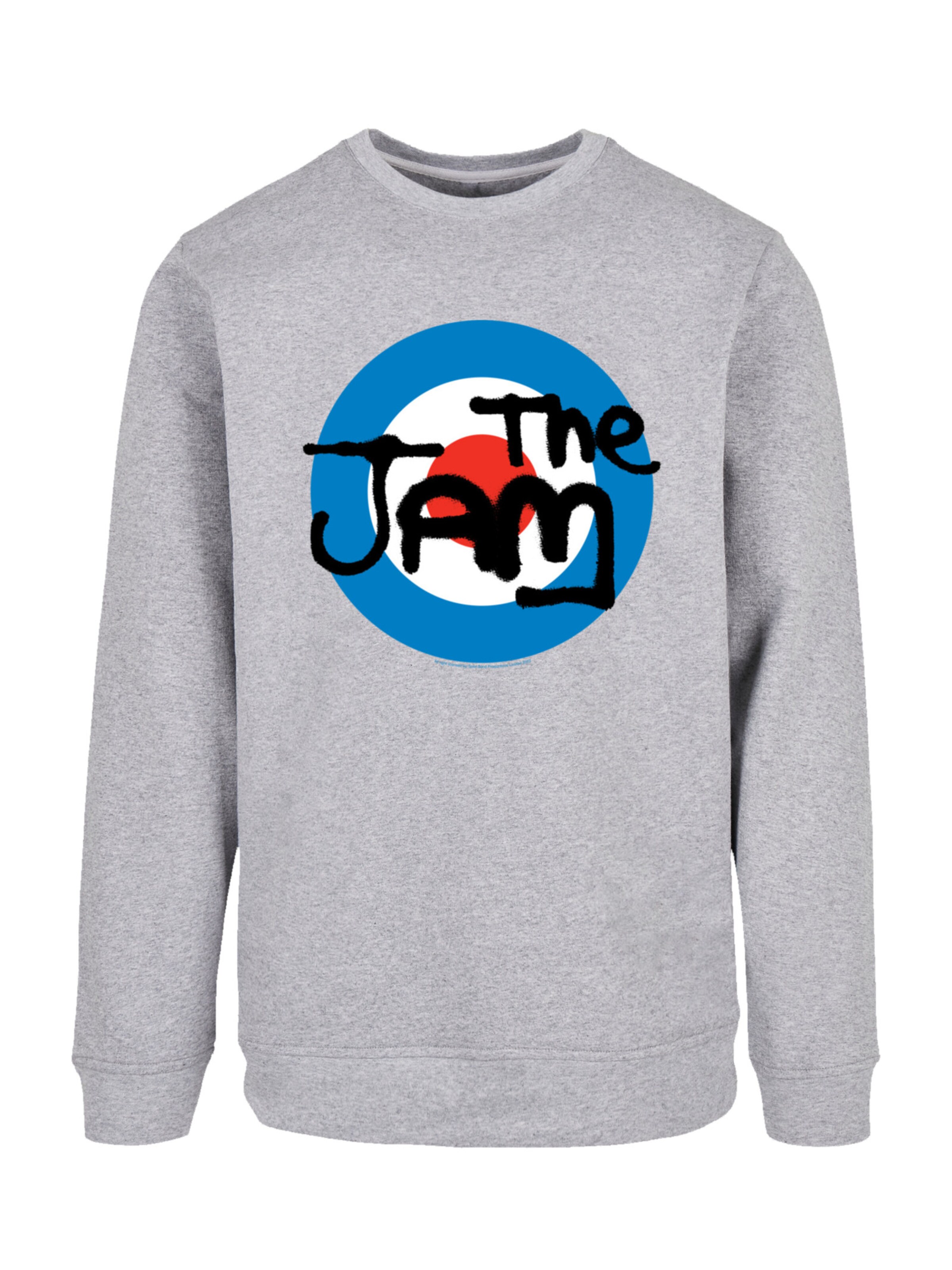 Sweat-shirt 'The Jam Band' F4NT4STIC en gris : devant