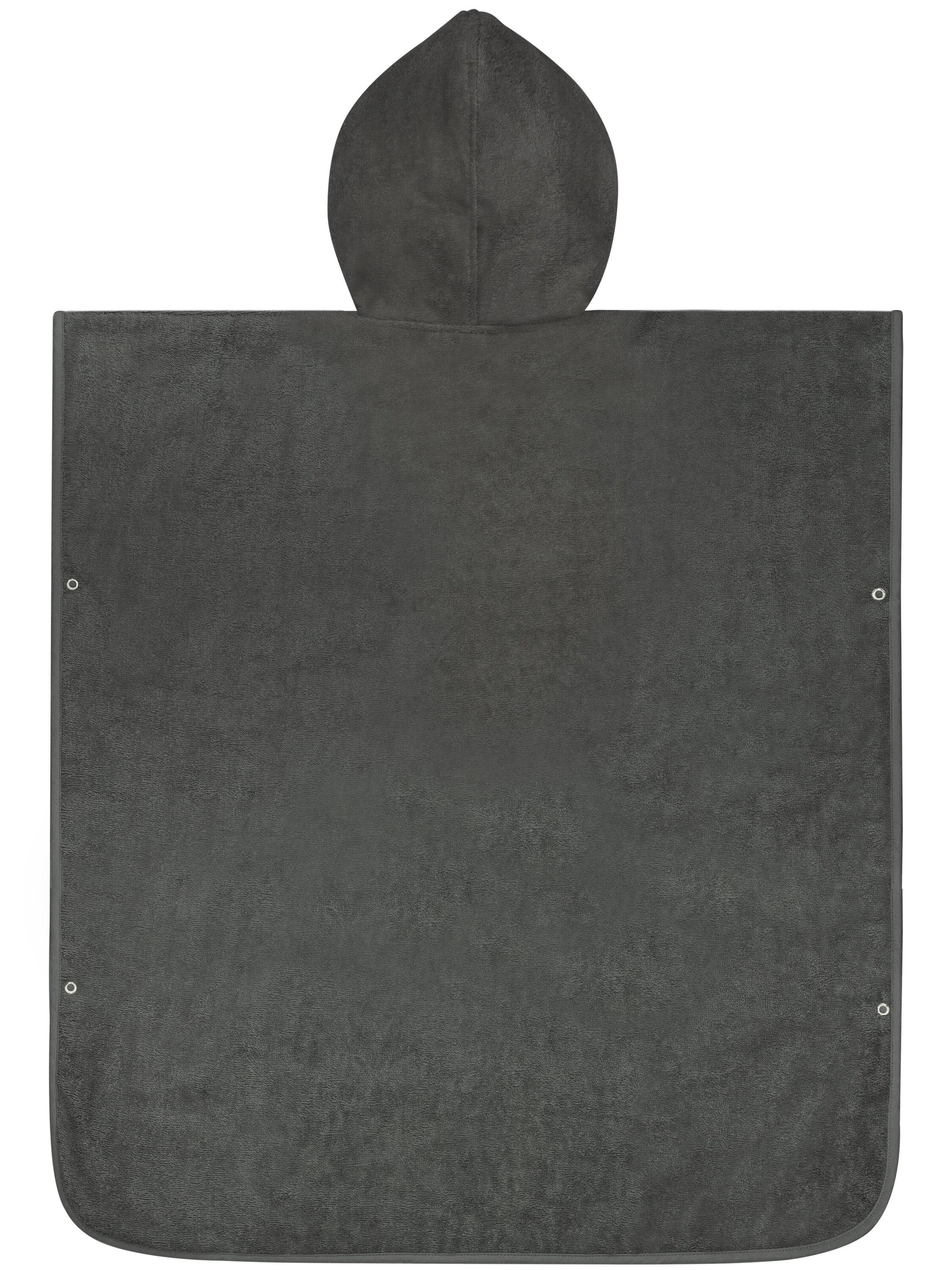 normani Bathrobe short 'Sitra' in Grey