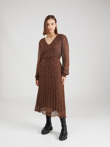 ZABAIONE Dress 'Mali' in Brown: front