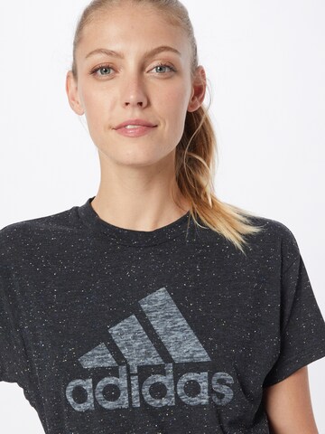 ADIDAS SPORTSWEAR Functioneel shirt 'Future Icons Winners 3' in Zwart