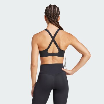 Bustino Reggiseno sportivo 'Impact Luxe' di ADIDAS PERFORMANCE in nero