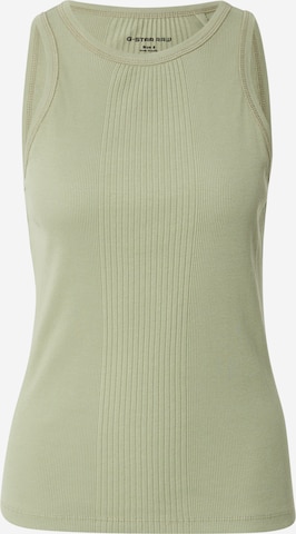 G-Star RAW Top in Groen: voorkant