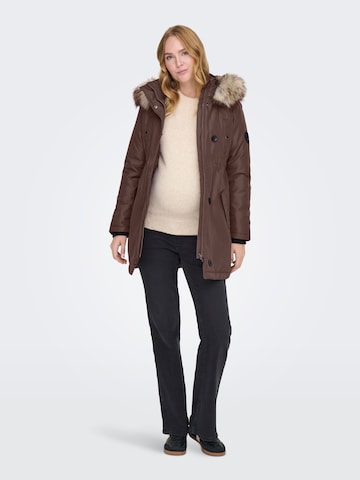 Parka d’hiver 'OLMIris' Only Maternity en marron