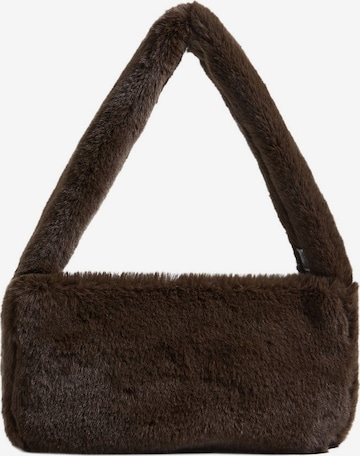 MANGO Shoulder Bag 'Frankie' in Brown: front