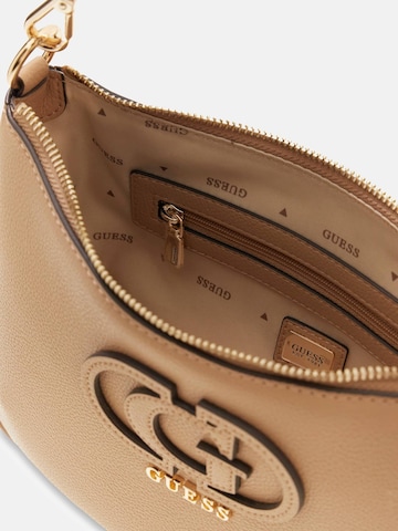 GUESS Schultertasche 'Isola' in Beige