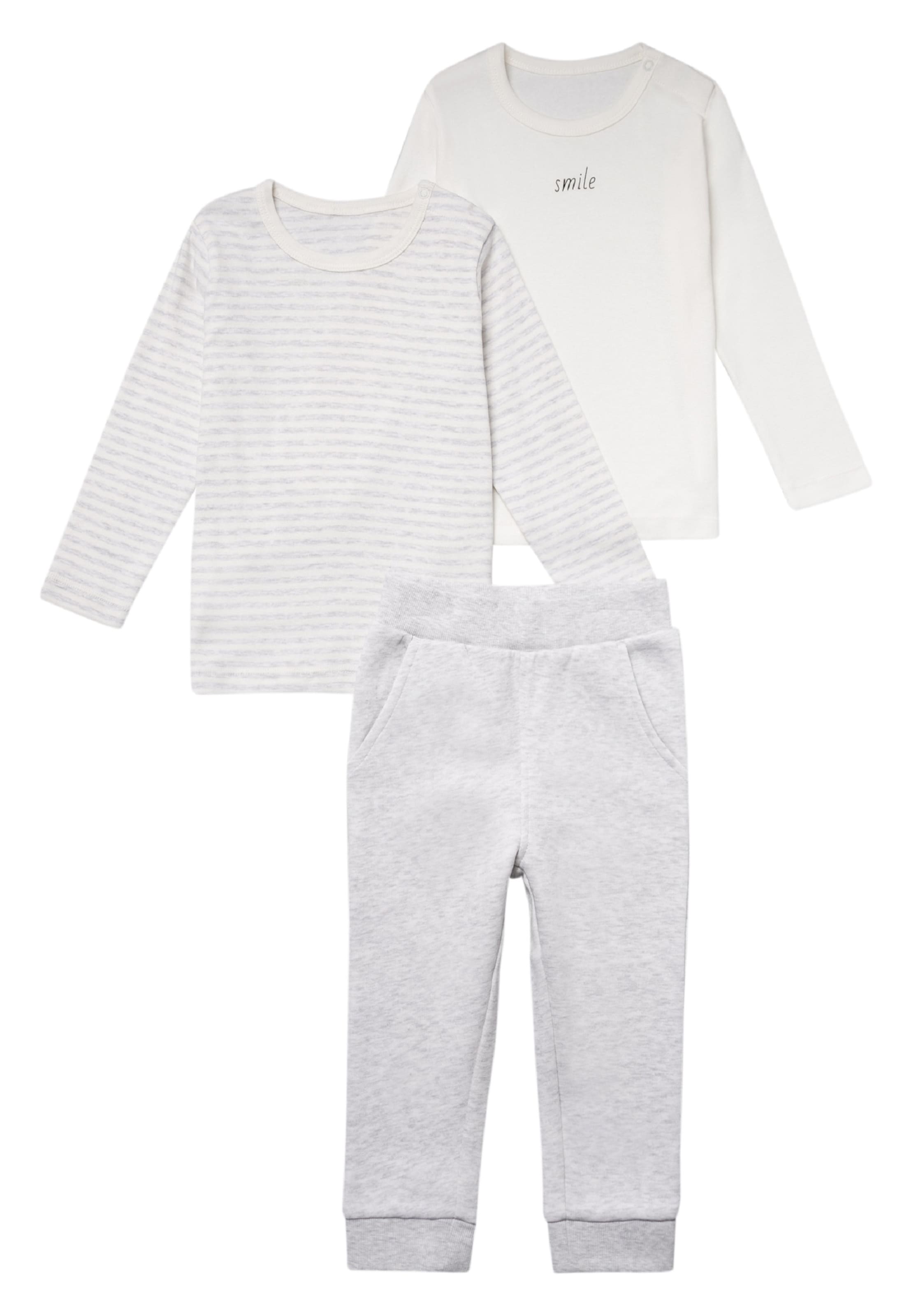 Set di Stellou & Friends in grigio: frontale