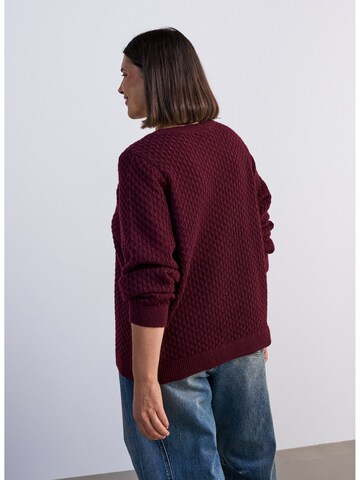 Pullover 'Flaya' di Zizzi in rosso