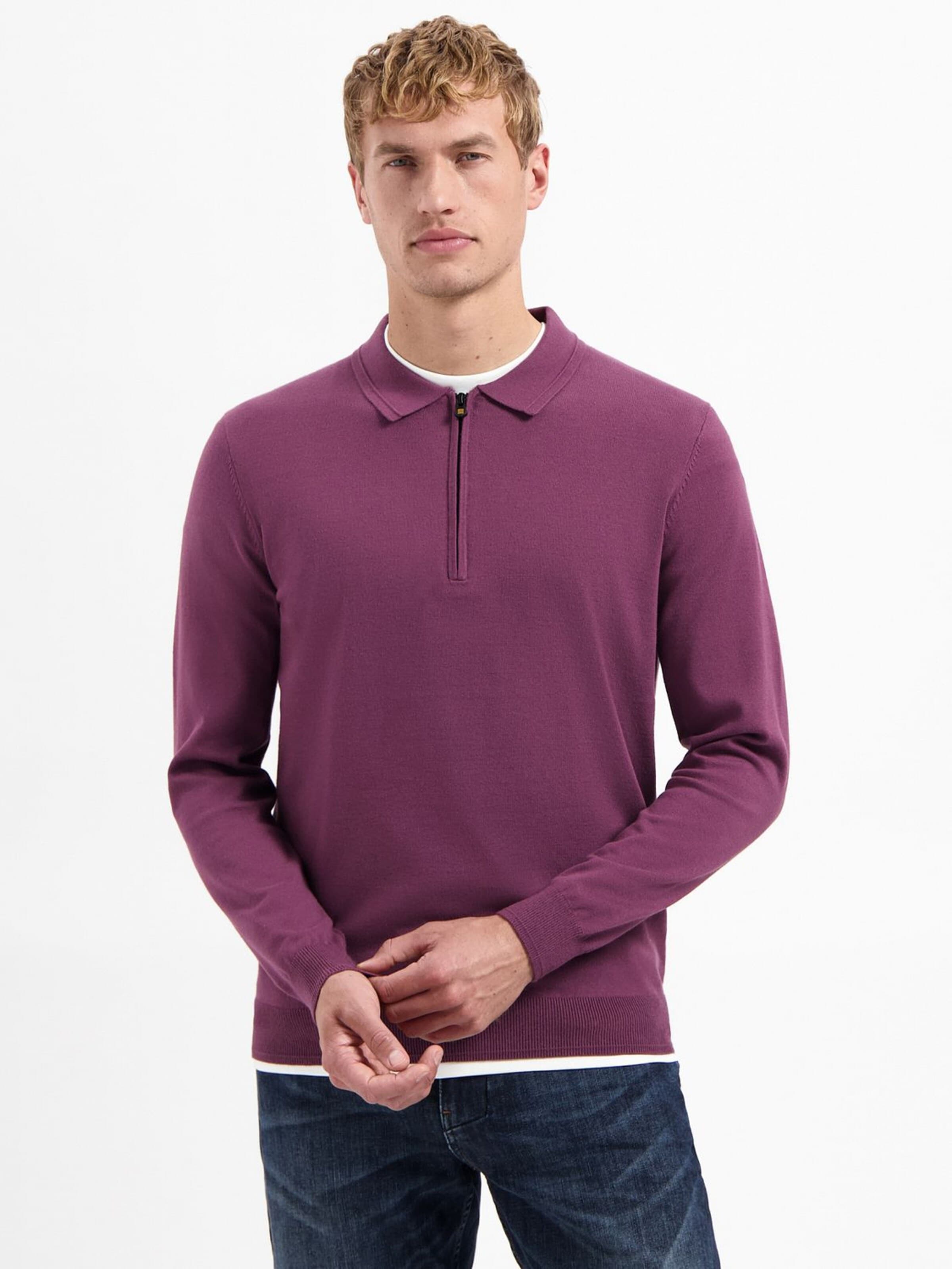 No Excess Shirt in Lila: voorkant
