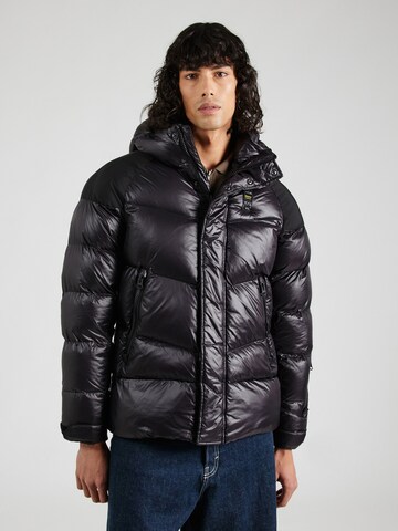 Blauer.USA Winterjas in Zwart: voorkant