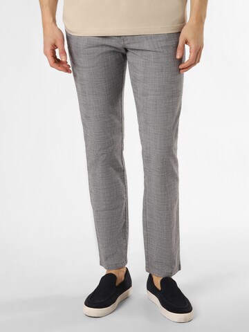 Regular Pantalon chino ' Dylan ' Finshley & Harding en bleu : devant