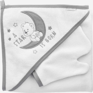 Baby Sweets Set ' A star is born ' in White: front