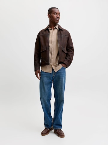 Coupe regular Chemise JACK & JONES en beige