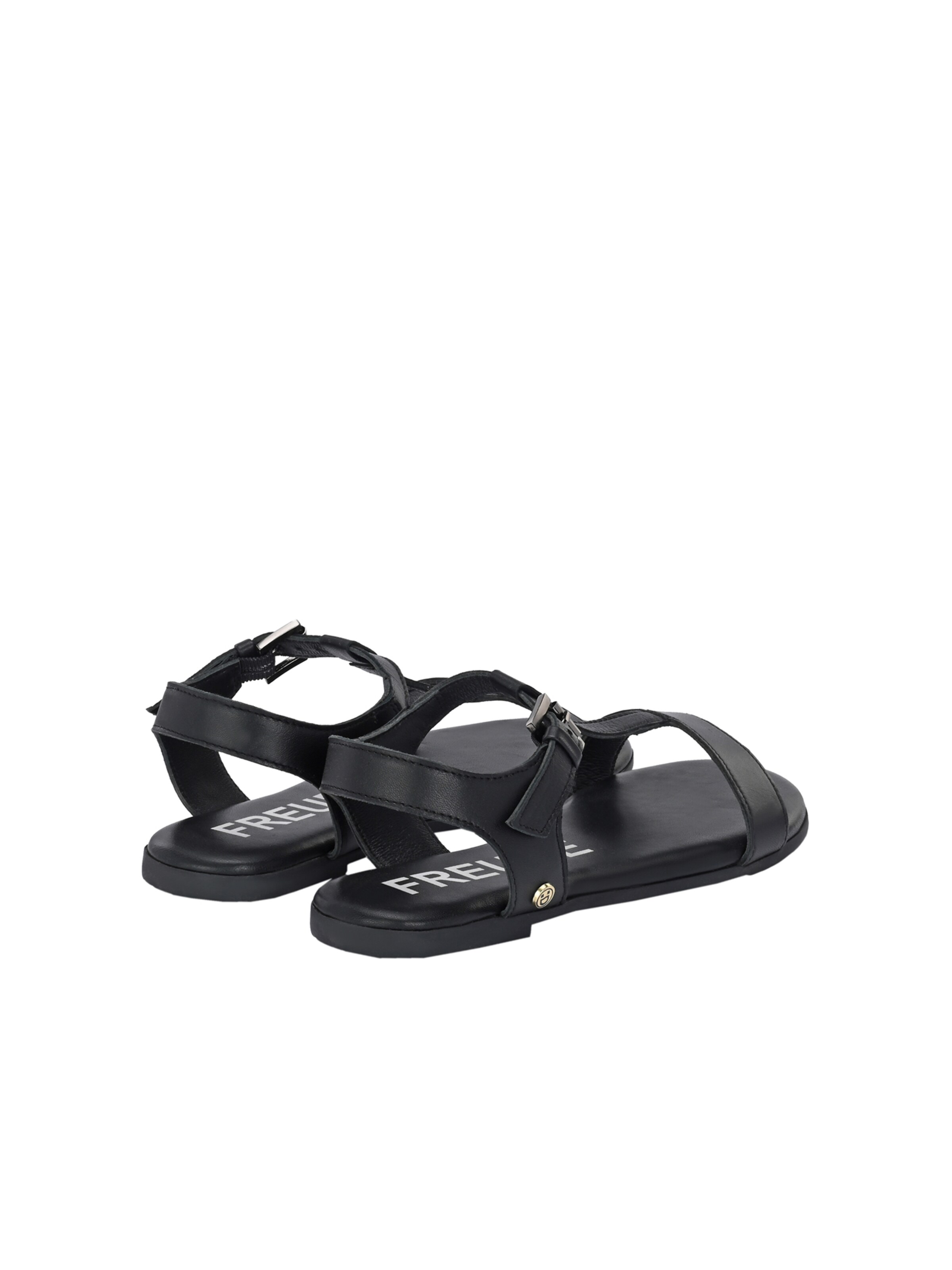FREUDE Sandalen met riem 'Alea' in Zwart