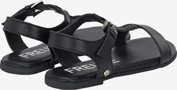 FREUDE Strap Sandals 'Alea' in Black