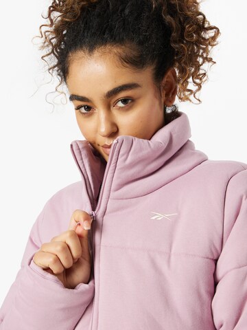 Veste de sport Reebok en violet