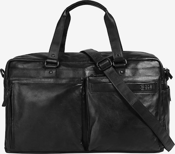 Spikes & Sparrow Reisetasche in Schwarz: Vorderseite
