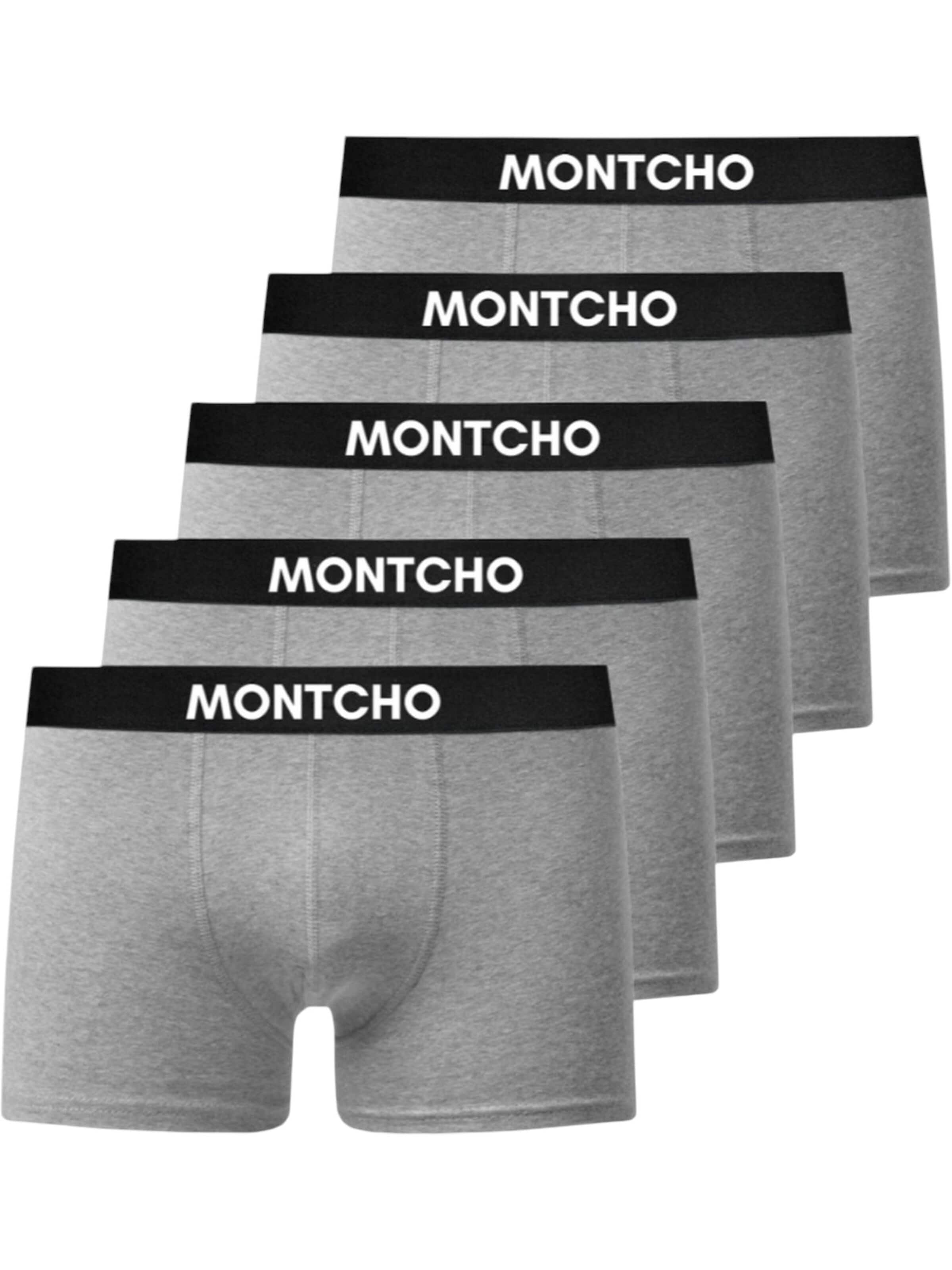 Montcho Boxershorts 'Essence'‌‌‌‌‌‌‌ in Grau: Vorderseite