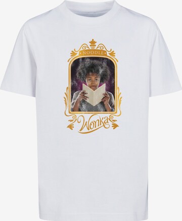 T-Shirt 'Wonka - Noodle Frame' ABSOLUTE CULT en blanc : devant