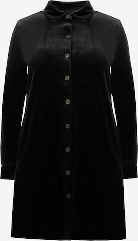 Imily Bela Dolga srajca | črna barva: sprednja stran