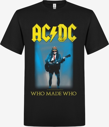 T-Shirt 'AC/DC Who Made Who Unisex t-shirt' AC/DC en noir : devant