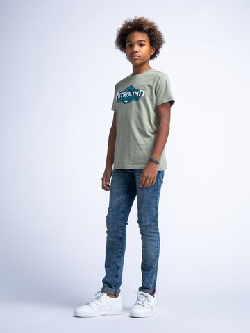 Petrol Industries Shirt 'Driftwave' in Green