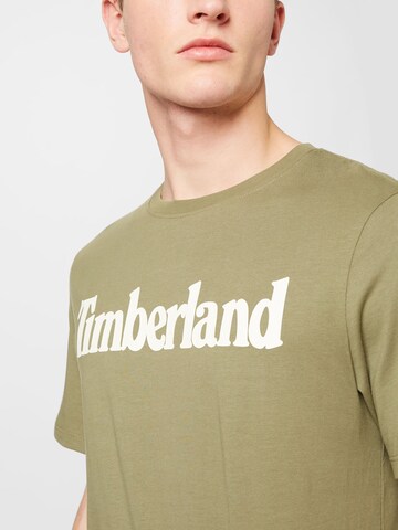 TIMBERLAND Regular Fit T-Shirt in Braun