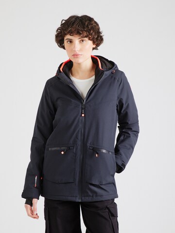 KILLTEC Outdoorjacke 'KSW 38' in Blau: Vorderseite