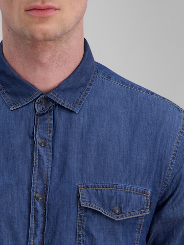 TIMEZONE Shirt 'Denim' in Blue