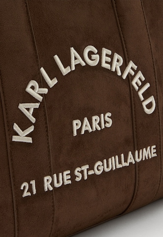 Karl Lagerfeld Shopper táska 'K/RSG' - barna