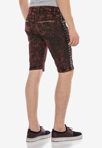 CIPO & BAXX Regular Jeans 'Rotten' in Red