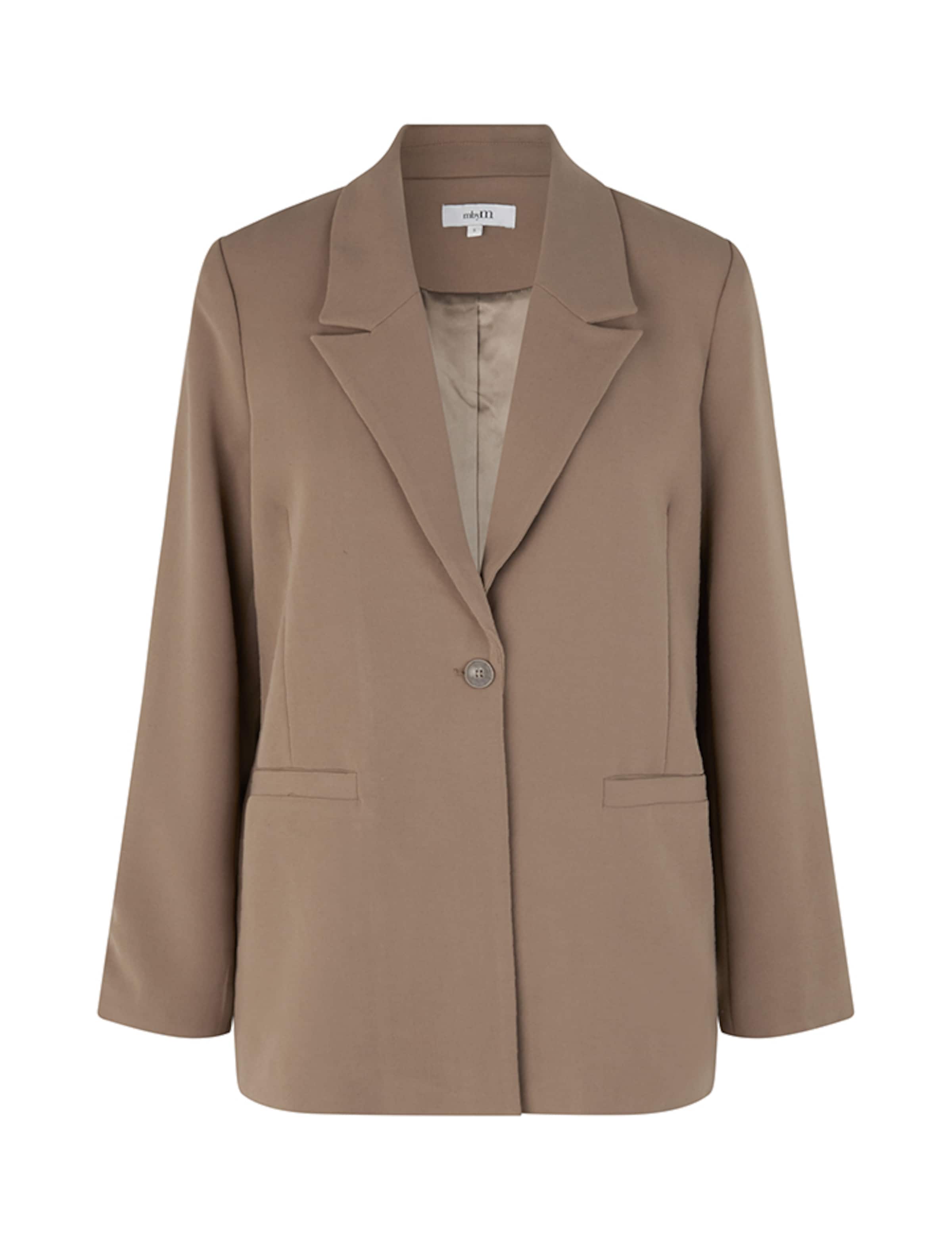 mbym - Blazer 'Maeva' em castanho: frente