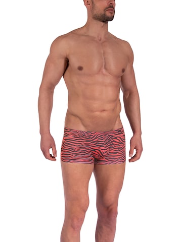 Olaf Benz Boxershorts in Rood: voorkant