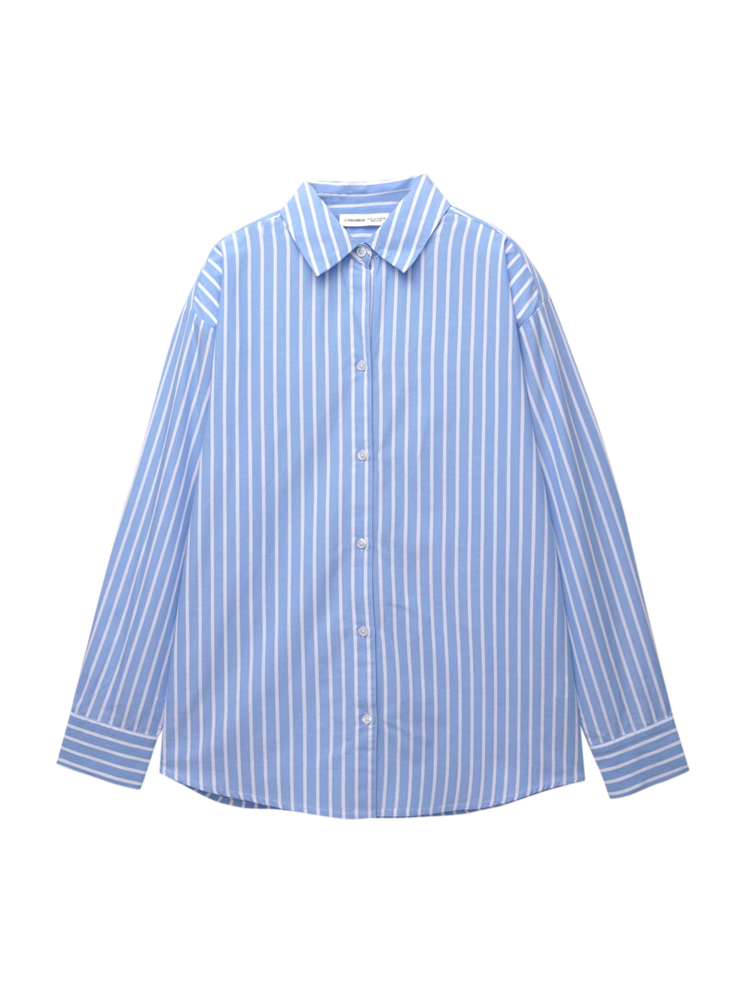 Pull&Bear Blouse in Blue: front