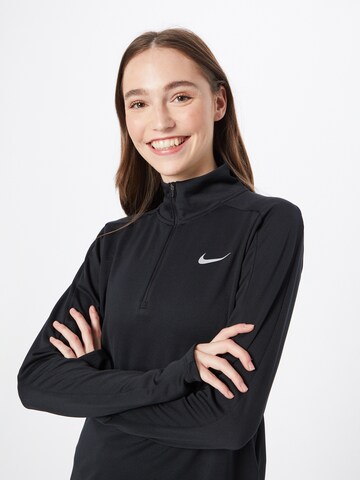 NIKE Funktionsshirt 'Pacer' in Schwarz