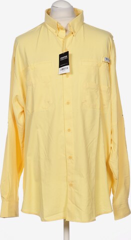 COLUMBIA Shirt in XL in Yellow: front