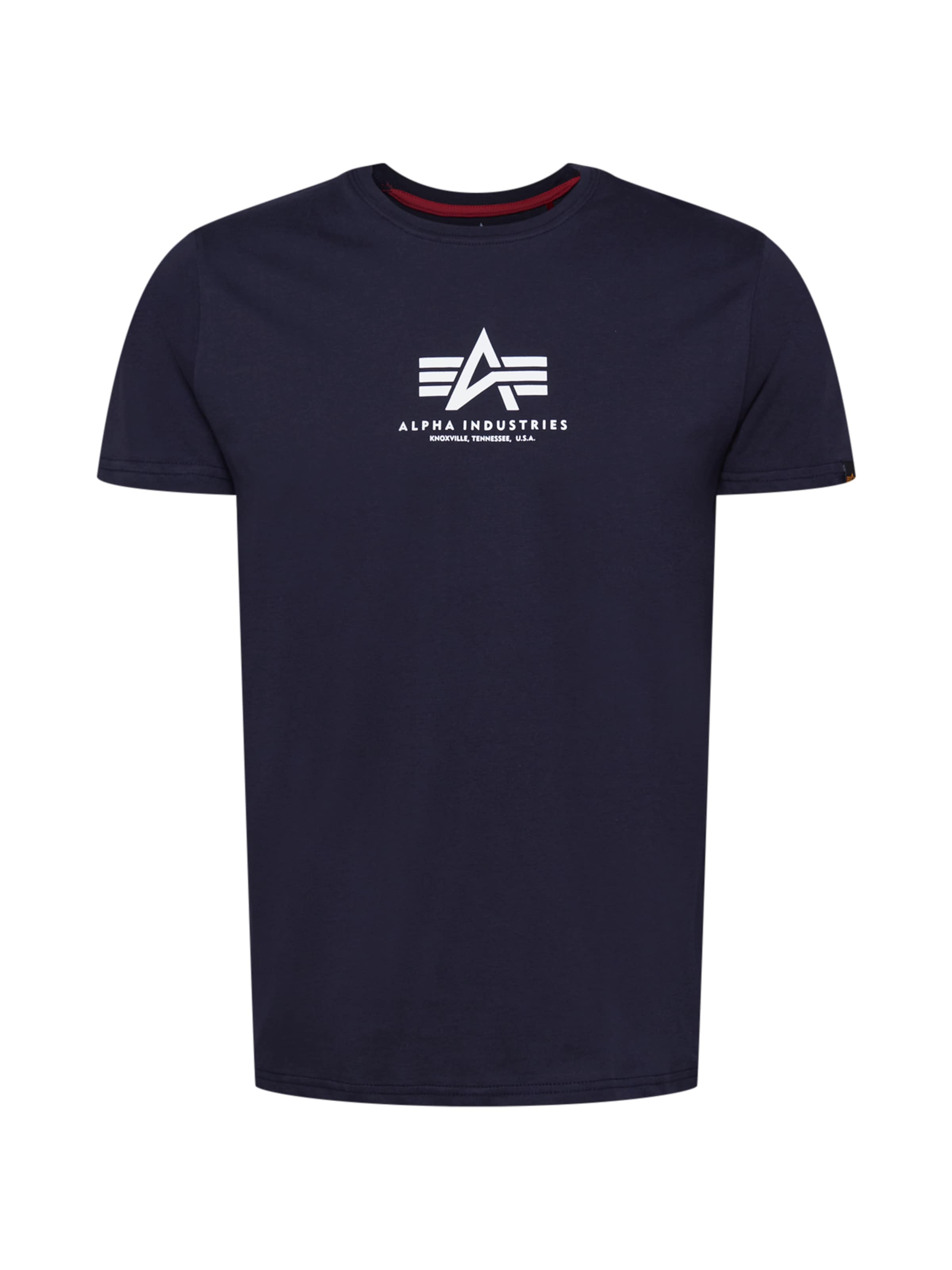ALPHA INDUSTRIES Bluser & t-shirts i blå: forside